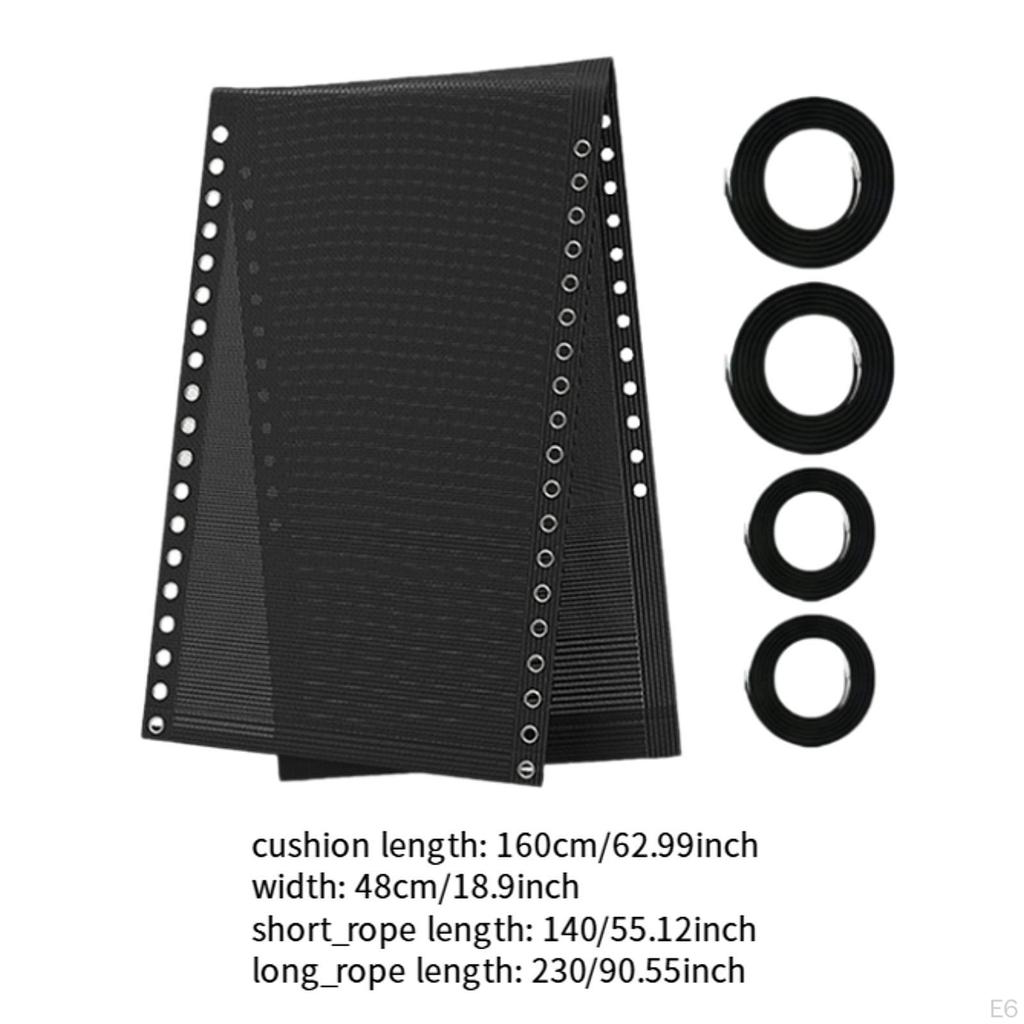 Stuhl-Ersatz-Stoff-Kordel-Set, klappbar, für Liege, Couch, Lounge, Reparatur