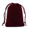 Soft Party Supplies Solid Color Gift Storage Case Christmas Gift Bag Glasses Cloth Bags Eyeglasses Pouch Drawstring Pouch Bags