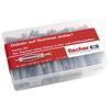 Assortiment De Chevilles - Fischer - Meister-Box SX 41648 - Plastique - Boîte Robuste - Pack