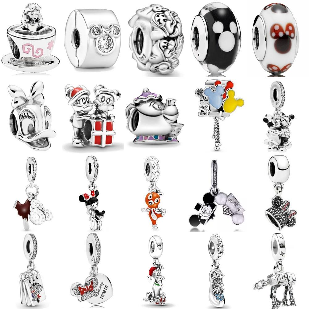 New Copper Teapot,Duck, Mouse Bead Pendant Suitable For European Original Bracelet Diy Accessories Women'S Exquisite Jewelry