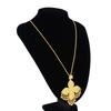 Zinc Zinc Alloy Necklace Earrings Set Ethnic Women Jewelry Suit Vintage Gold Plated Jewelry Set  Gift