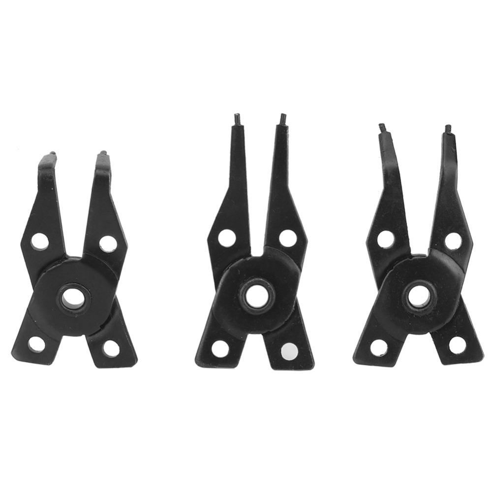 2Pcs Set 45 90 180 Degree Angled Jaws Retaining Ring Pliers C-Clip Removal Tool Automotive Repair