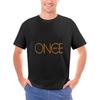 FIBOPEG Mens T Shirt Once Upon A Time Cotton Tee Short Sleeve Sports Tee Undershirts Activewear