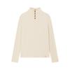ELLE KIDS Girls' Winter Knit Stand Collar Pullover Base Shirt
