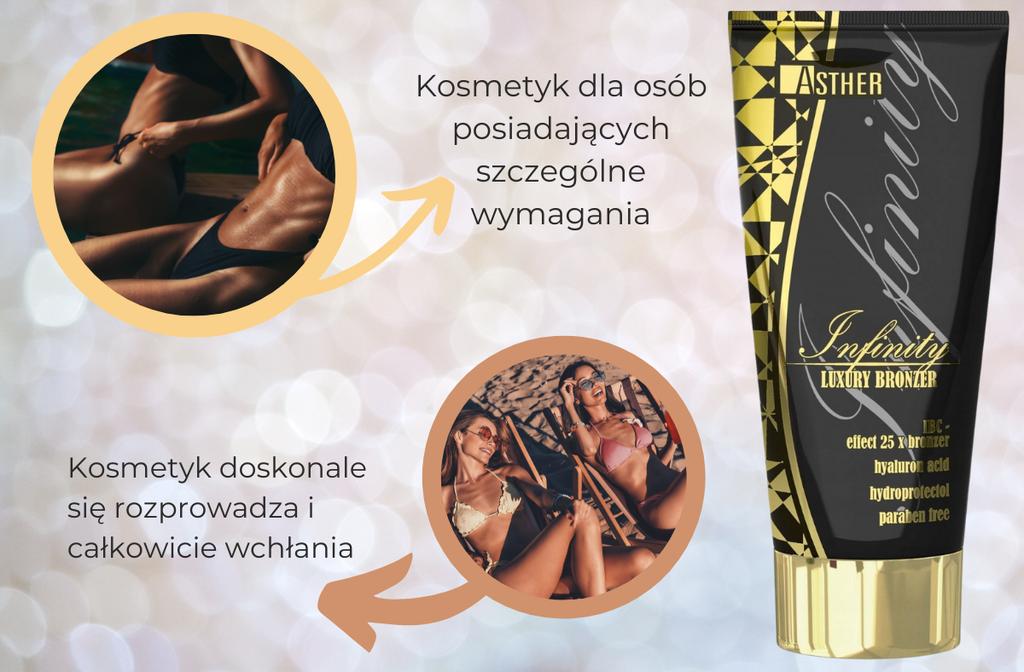 Asther Infinity Luxurious Bronzer X25 For Tanning 150ml