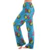 Women  Winter Print Pants Full Length Long Trousers Sports Pants