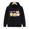 Spring Autumn Children Hoodie Cartoon Print Baby Boy Clothes Funny Streetwear Kids Clothes Girls Long Sleeve Sweatshirt Pullover