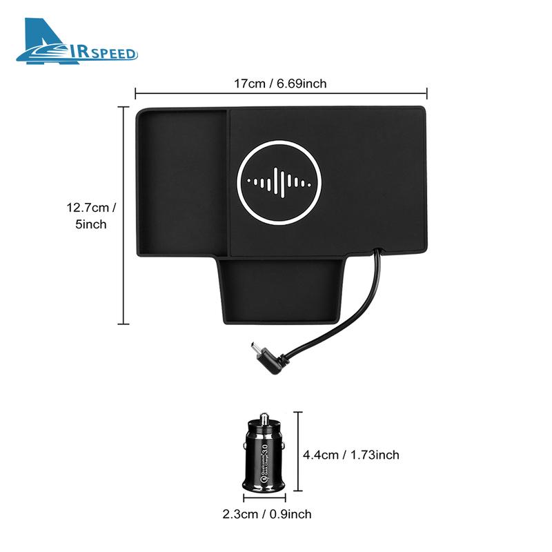 15W Car Wireless Charging Holder For Mercedes Benz CLA GLB GLA Class C118 W118 X247 H247 EQA EQB -2025 Mobile Phone Charger