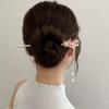 1Pc New Chinese tassel flower hairpin Chinese high-end female antique pan head hairpin hairpin Hanfu cheongsam hair accessories