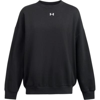 Rival Lockere Passform Rundhals Langarm Sweatshirt Damen Oberteile Schwarz 1386463-001