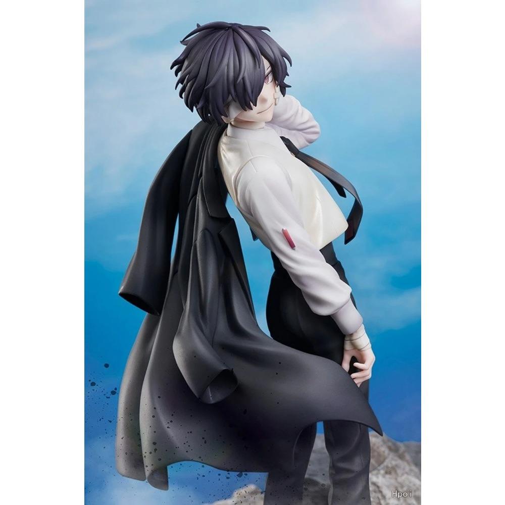 22cm Bungou Stray Dogs Anime Figure Youth Dazai Osamu Action Figure Nakahara Chuuya Figurine PVC Collection Model Doll Playthings