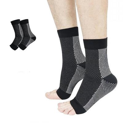 1Pair Neuropathy Socks For Women Men Ankle Brace Compression Socks For Pain Relief Plantar Tendonitis Ankle Swelling