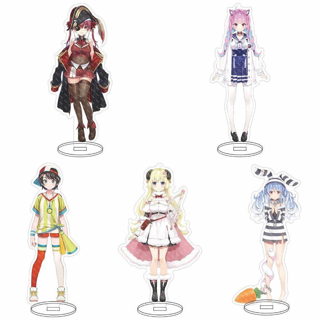 Hololive Vtuber Stand Figure Unique Acrylic Ornaments For Home Decor