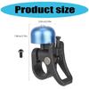 Easyly Install Bells Aluminium Alloys Electric Scooters Horn Rings Accessory Part for Boys and Girls Bikes