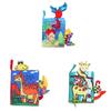 Bbsky Baby Tail Cloth Book 3d Tail Animal Cloth Book Tearable Cloth Book 0-1 Year Old Early Education Toy Book