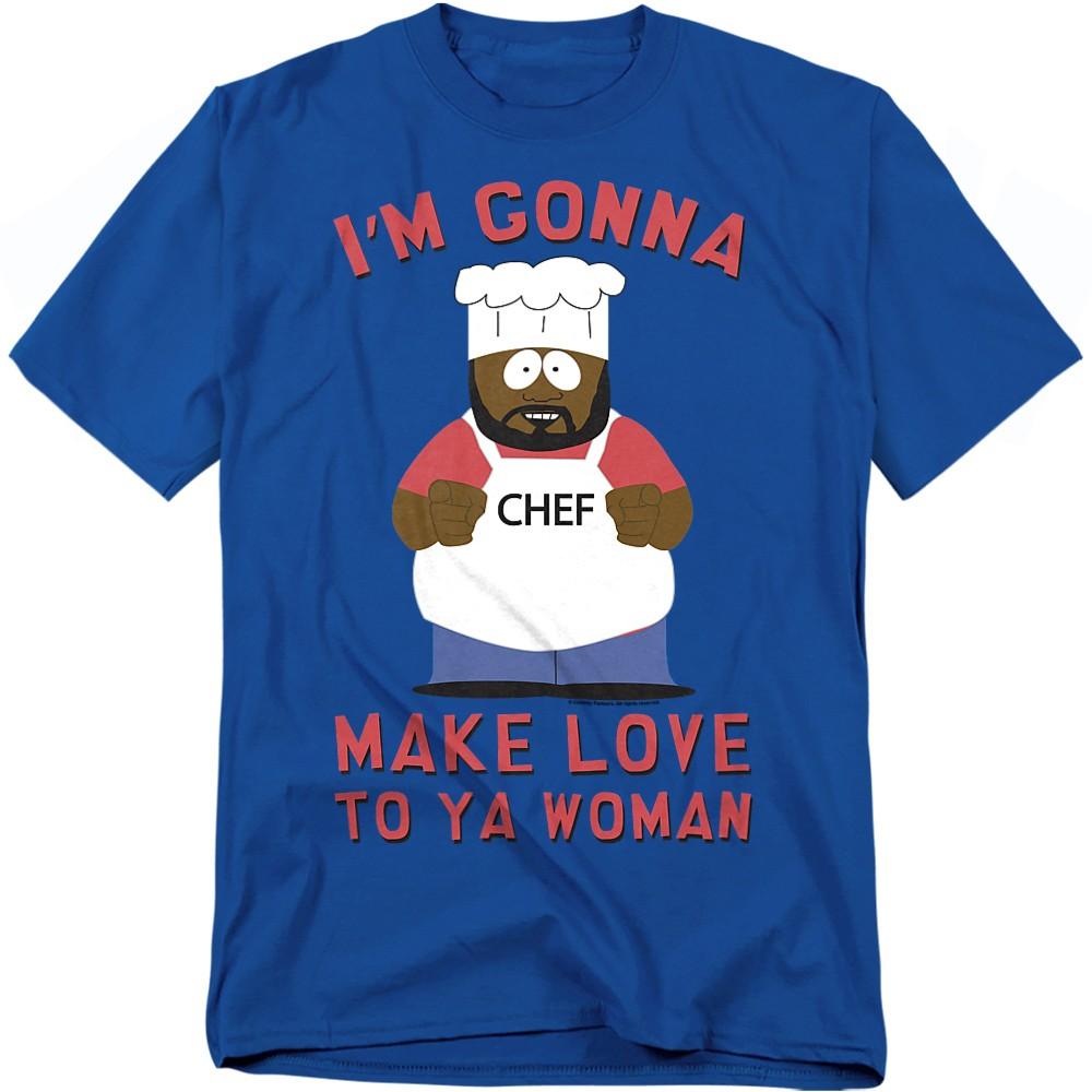 South Park Make Love T-Shirt S-4XL Royal XXXXL