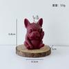 1Pc Funny Animal Soy Wax Scented Candle - Frog/Yak/Bulldog/Middle Finger Photo Prop Valentine's Day Unique Creative Gift