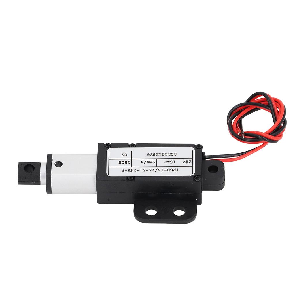 Mini Electric Linear Actuator 15mm Stroke 150N Thrust 4mms Speed Small Linear Motion Actuator with