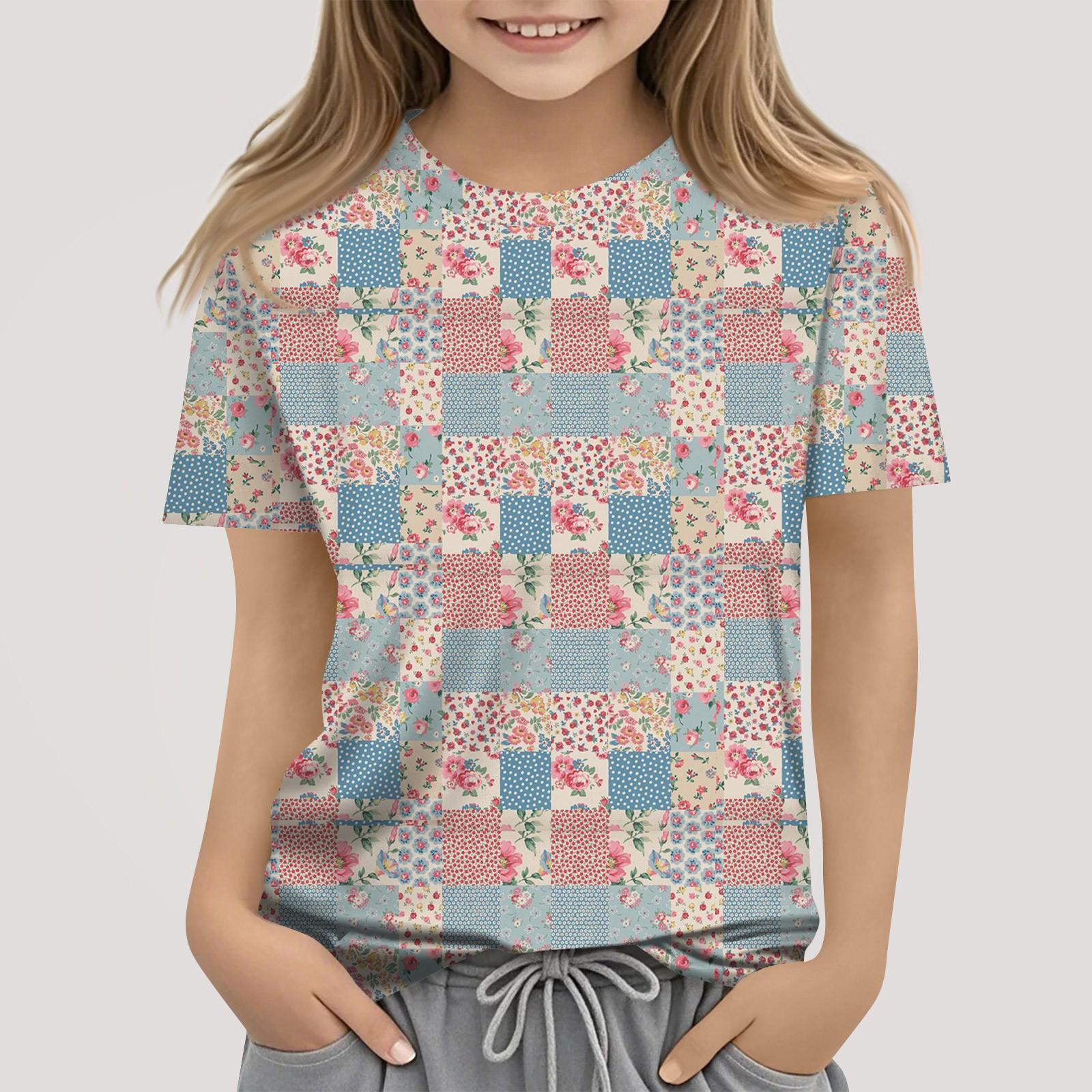 

Футболки для малюків, дівчаток, хлопчиків, дитячі футболки з принтом і короткими рукавами для хлопчиків і дівчаток 140 рожевий