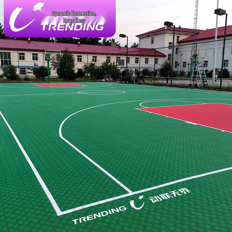 Модульное спортивное покрытие для улицы