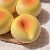 Soy Milk Bun Slow-Rising Squeeze Toy Ultra-Soft PU Fidget for Stress Relief Realistic Food-Shaped Decompression Gadget for Kids Adults