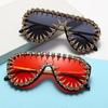 Popular Crystal Studded Frame Sunglasses for Youth Adult Fashion Enthusiasts Eyeglasses for Various Occasion and Outfit