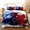 Demon Slayer Anime Bedding Set 3d Duvet Cover Sets Pillowcase Bedclothes Home Textile Cartoon Twin Queen King Size Kids Gift Tool