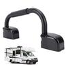 RV Hand Rail Folding Handle Entry Door Grab Bar Aluminum Alloy Soft Touch Assist Handle for Motorhome Travel Trailer