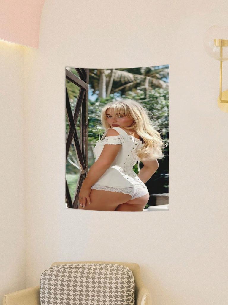 Sabrina Throw Carpenter Tapestry Hanging Wall Cloth Decoration For Home Decor Tapestry Wall Decor Wall Art Flags Tapestry
