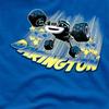 Blaze & The Monster Machines Unisex Adult Darington Badge T-Shirt