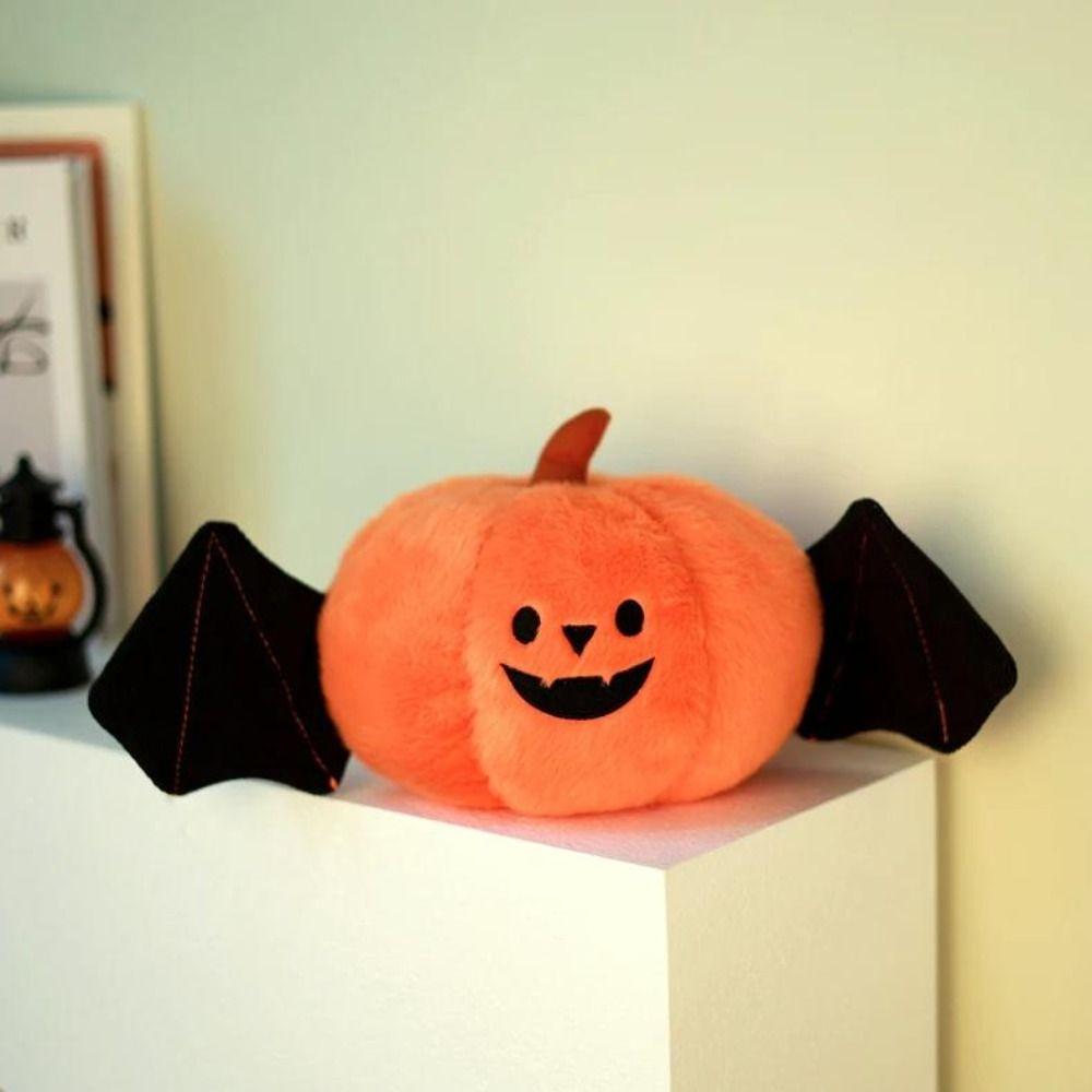 PP Cotton Halloween Plush Toy Stuffed Halloween Pumpkin Throw Pillow Kids Gift