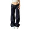 Pantaloni Jeans Dritti Estivi 2026 Dimagranti Vita Bassa Vestibilità Larga
