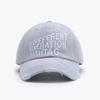 Spring Summer Womens Embroidered Cotton Baseball Cap With Sun Protection For Outdoor Activities