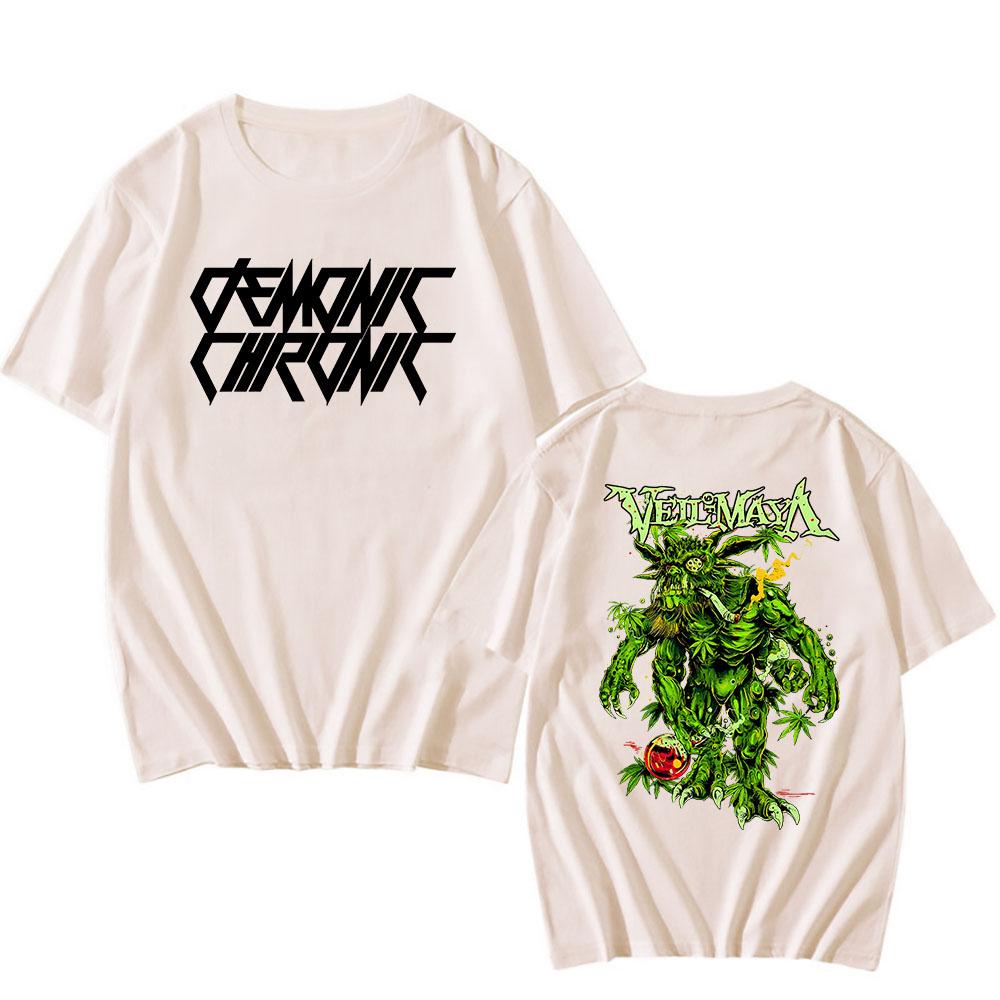 Rock Band VEIL OF MAYA póló Nyári Pamut Unisex Streetwear Grunge Divat Pólók Grafikai Nyomtatás Póló Unisex Pólók