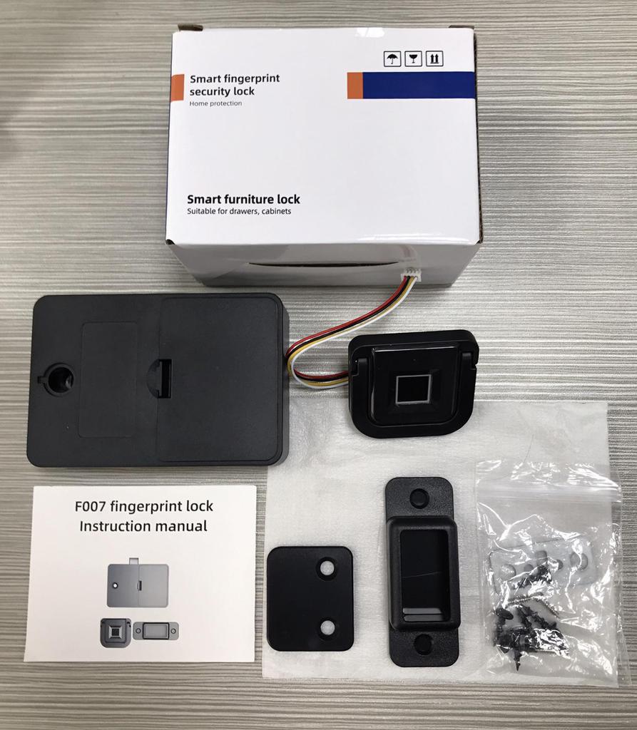 Smart Electronic Fingerprint & Password Lock for Drawers & Cabinets