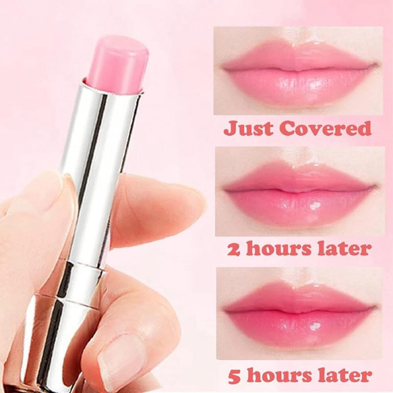 (Strawberry) Tinted Lip Balm,Lip Balm, Lip Oil,Glossier Lip Balm,Lip Care Tinted Lip Balm For Women,Pink Lip Balm,Lip Balm Tinted,Girls Lip Balm