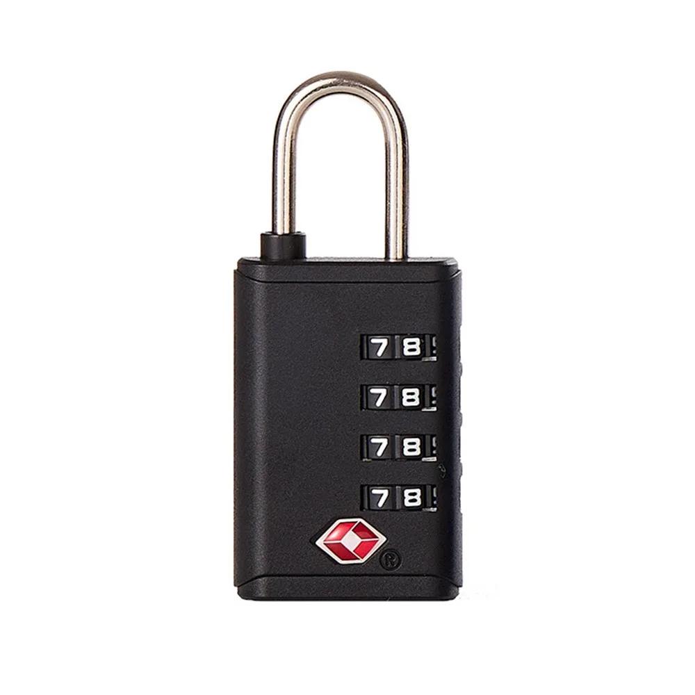 TSA Customs Padlock Travel Suitcase Luggage Backpack 3/4 Digit Combination Lock Portable Anti-theft Cabinet Locker Security Tool