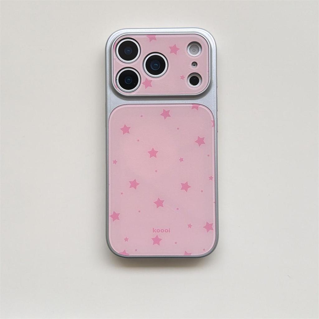 Large Window Star Anti-Fall Phone Case for iPhone 14/13 Pro Max