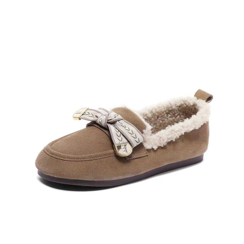 

Пушистые туфли на одной педали женские новые зимние хлопковые туфли женские универсальные бархатные туфли на плоской подошве 40 светло-коричневого