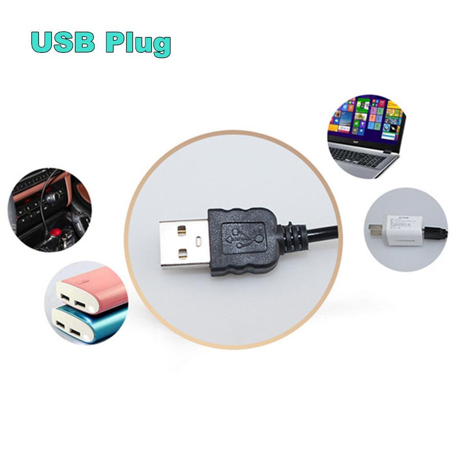 Universal Mini LED Car Roof Star Night Lights Projector Light Interior Ambient Atmosphere Galaxy Lamp Decoration Light USB Plug