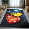 Cartoon Cars Lightning McQueen Living Room Non-Slip Area Rug Soft Carpet for Bedroom Kids Playroom Sofa,Home Decor Doormat Gift
