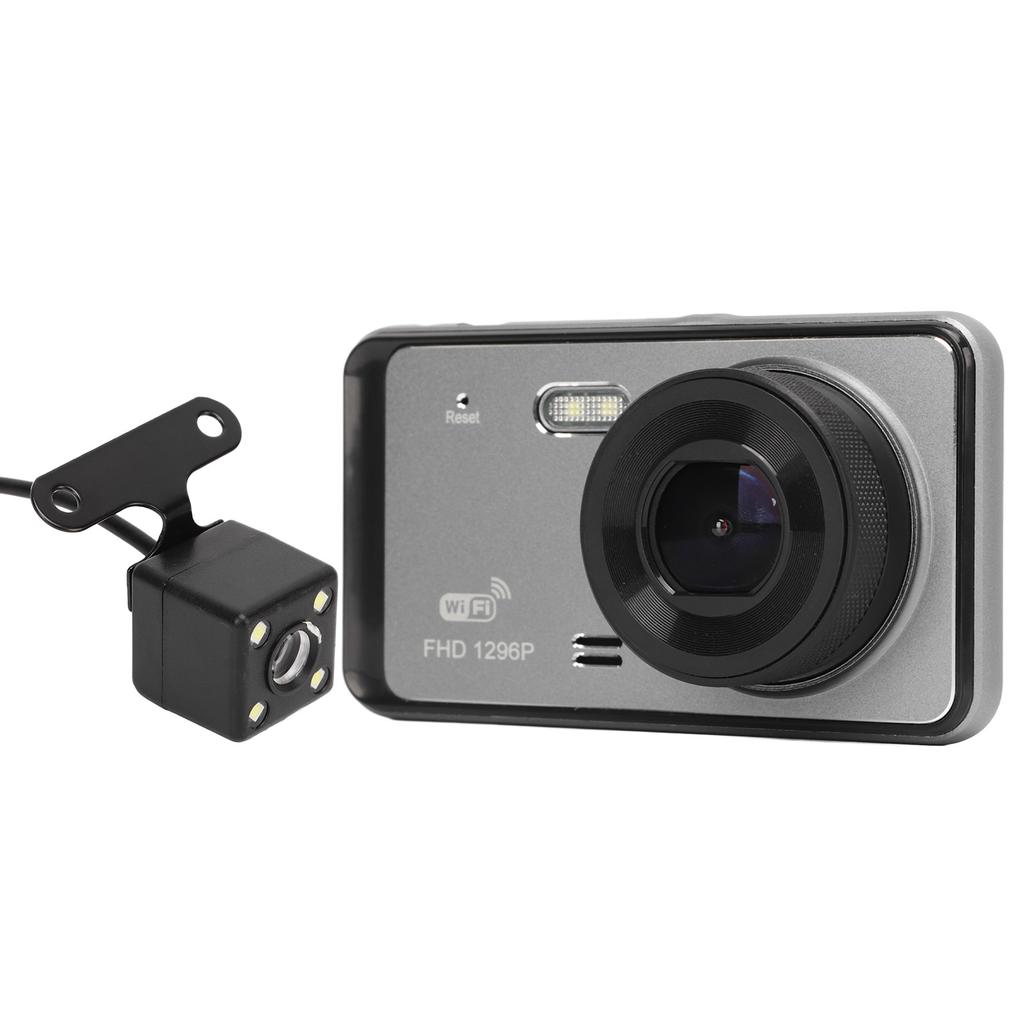 1080P Car Camera WiFi Dual Camera Night Vision 150mah Battery Loop Recording Car DVR for Driving
