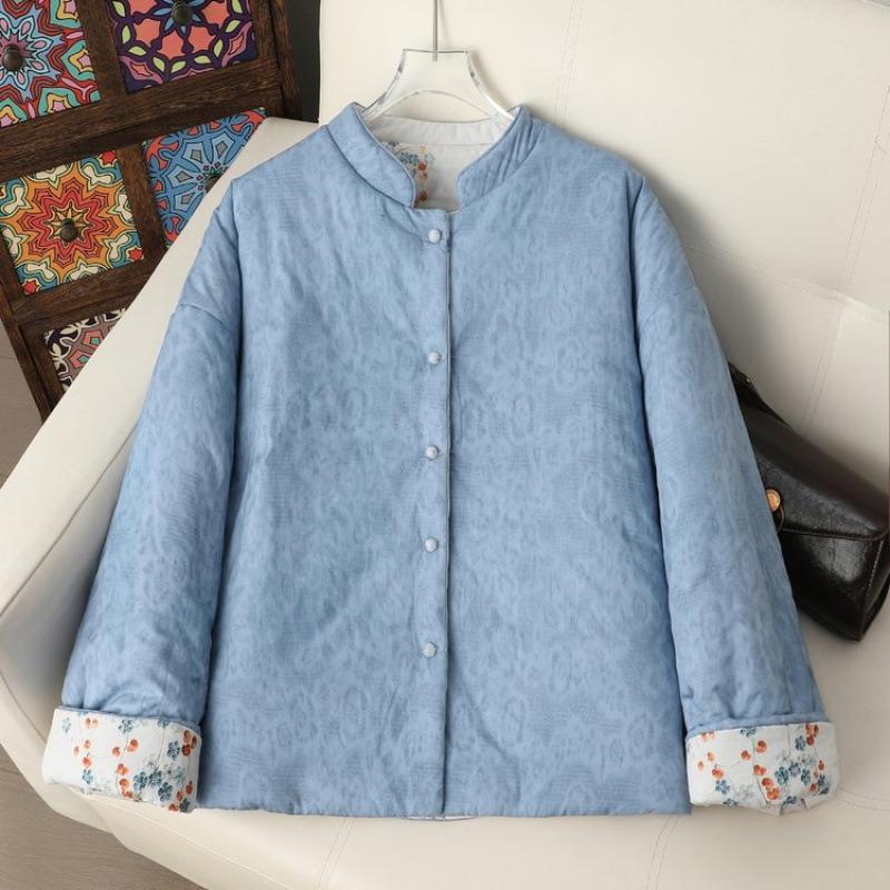 

Пуховики - новинка зимы, модные и омолаживающие, с принтом, носить 5XL [recommended 150-80kg] синий