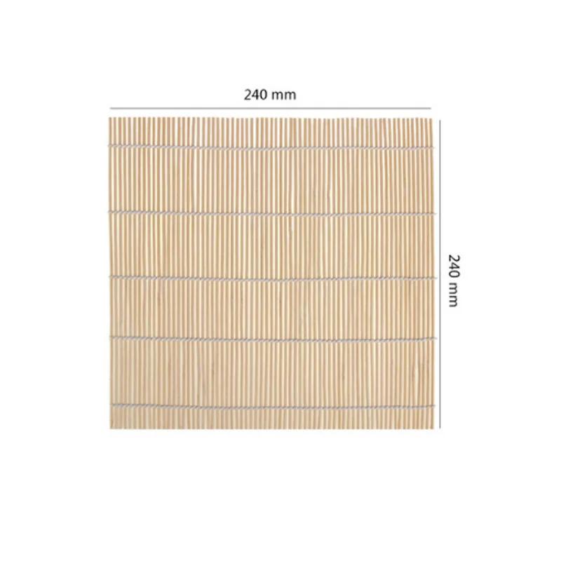 Bamboo Sushi Rolling Mat Non-stick Kitchen Sushi Tools Rice Rollers Food Grade DIY Hand Maker Mold Cooking Accessories 24x24cm