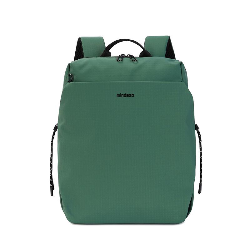 

Універсальний нейлоновий рюкзак великої місткості для ноутбука для студентів 26x14x37 cm зелений