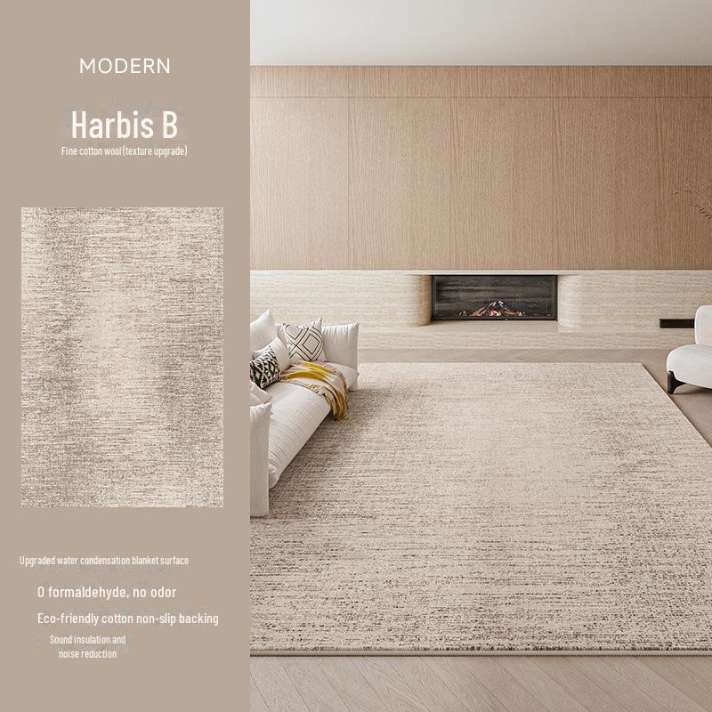 2024 Italian Minimalist Waterproof Carpet: Dirt-Resistant, Easy-Care Luxury for Living Room or Bedroom