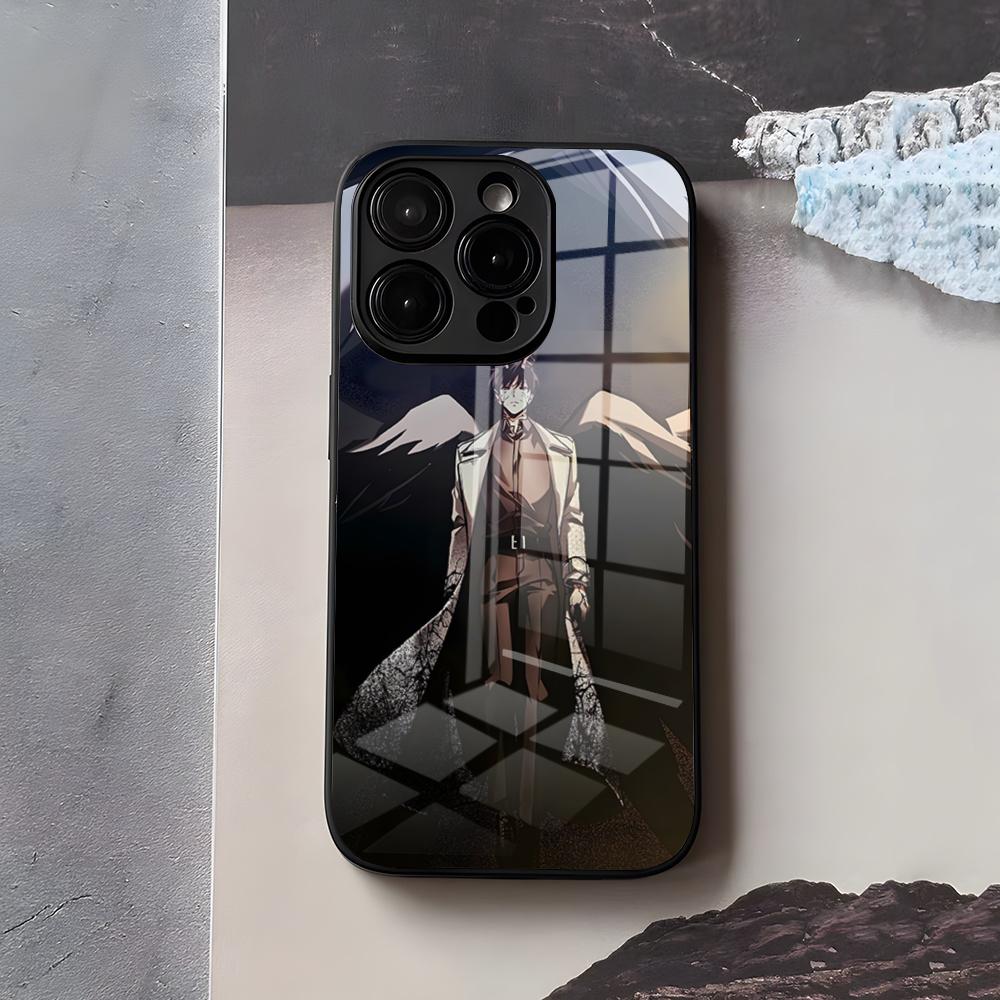 Omniscient R-Reader V-Viewpoint Orv Phone Case For IPhone 17 Air 16 E Pro Max 15 14 13 Mini 12 Pro 11 Max Plus Black Glass Cover