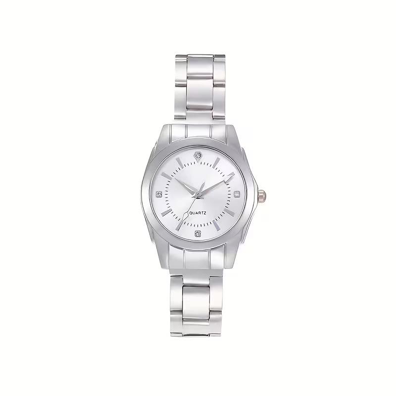 Trendy Women's Quartz Wristwatch - Elegant Couple's Fashion Timepiece