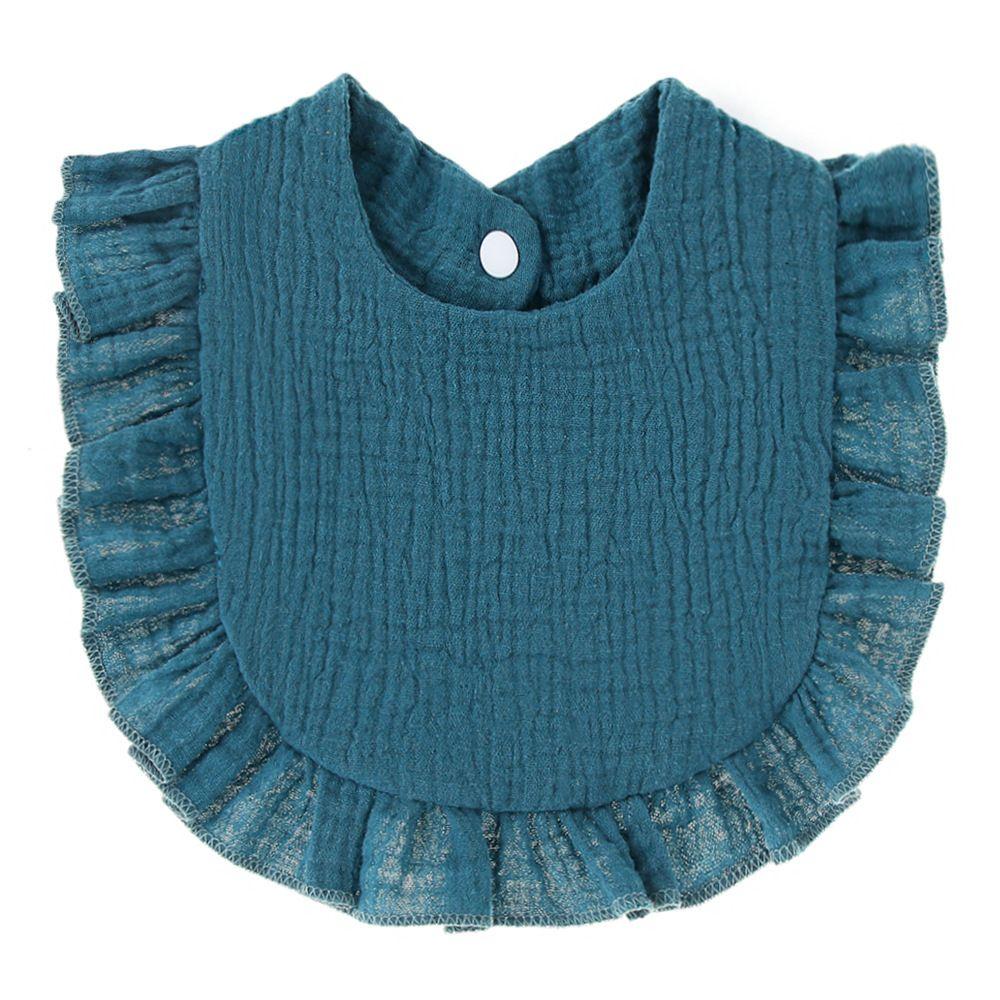 1pcs Cotton Soft Baby Bibs Solid Color Infant Bib Newborn Burp Cloths Bandana Scarf for Kids Boy Girls Feeding Saliva Towel