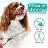 5 In 1 Professional Dogs Grooming Scissors Set Stainless Steel Dog and Cat Hair Thinning Shears with Safety Round Tip for Pet